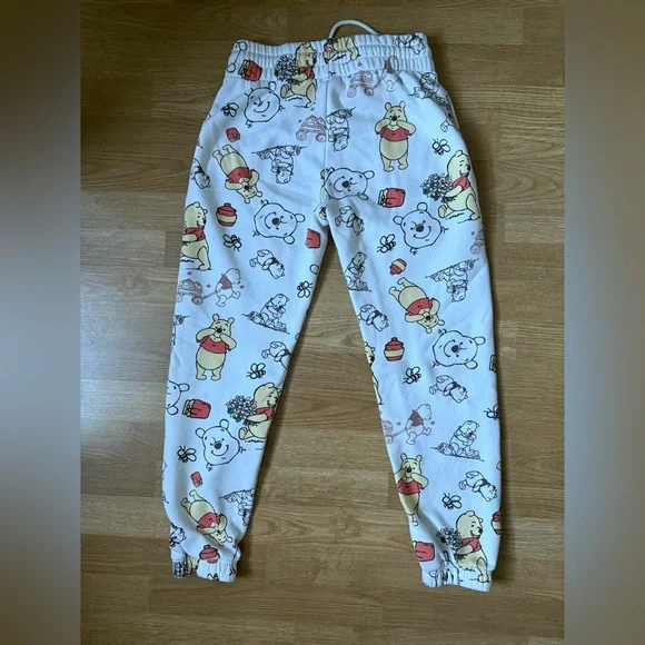 Disney Winnie the Pooh Pajama Pants - White and Yellow - Picture 3 of 5